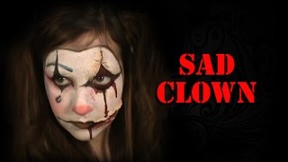 Sad clown