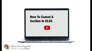 How to Cancel A Section in CLSS