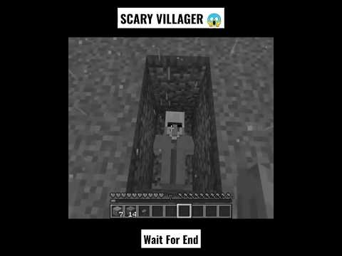 Story of HORROR Villager in Minecraft 😱 | #shorts #minecraft #scary