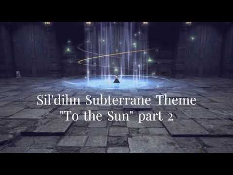 FFXIV Sil'dihn Subterrane Theme "To the Sun" Bard Performance part2 (실디하 지하수도 ost) (manual play!)