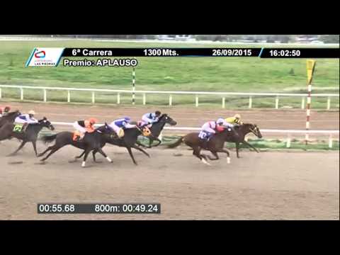 26/09/2015 – Hipodromo Las Piedras – Carr 6 – APLAUSO