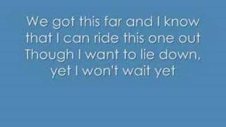 Superchick Not done yet lyrics