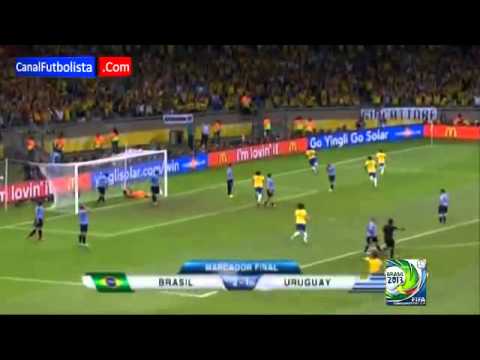 Brasil vs Uruguay 2 1 Copa Confederaciones 2013