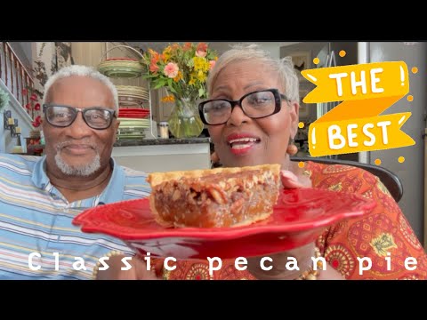 Classic southern style pecan pie (delicious