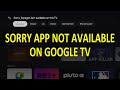 Google TV App Not Available Fix 3rd Party Launcher Setup