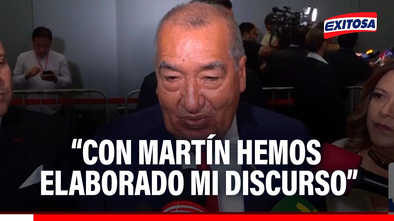 🔴🔵 Mario Vizcarra preparó su discurso junto a su hermano Martín: “Es la expresión del partido”
