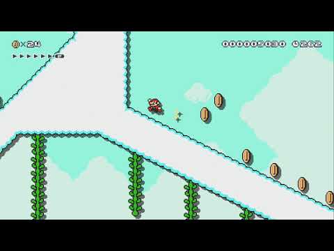 Sliding Into Heaven [GLP] by GLPTV - Super Mario Maker 2 - No Commentary 1bv