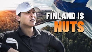 We played Golf in Finland!