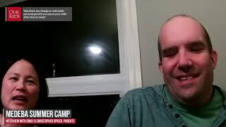 Medeba Summer Camp video review by Parent Emily & Christopher Spicer