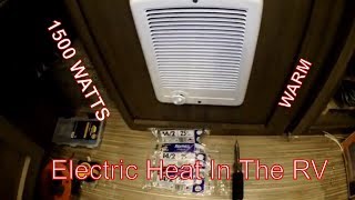 Adding electric heat to our RV