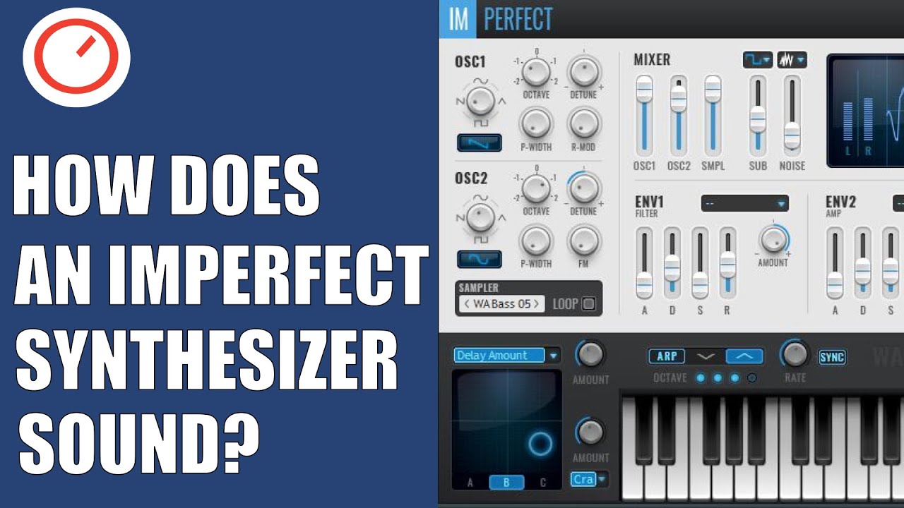 W.A. Production Imperfect Synthesizer Sound Demo | SYNTH ANATOMY