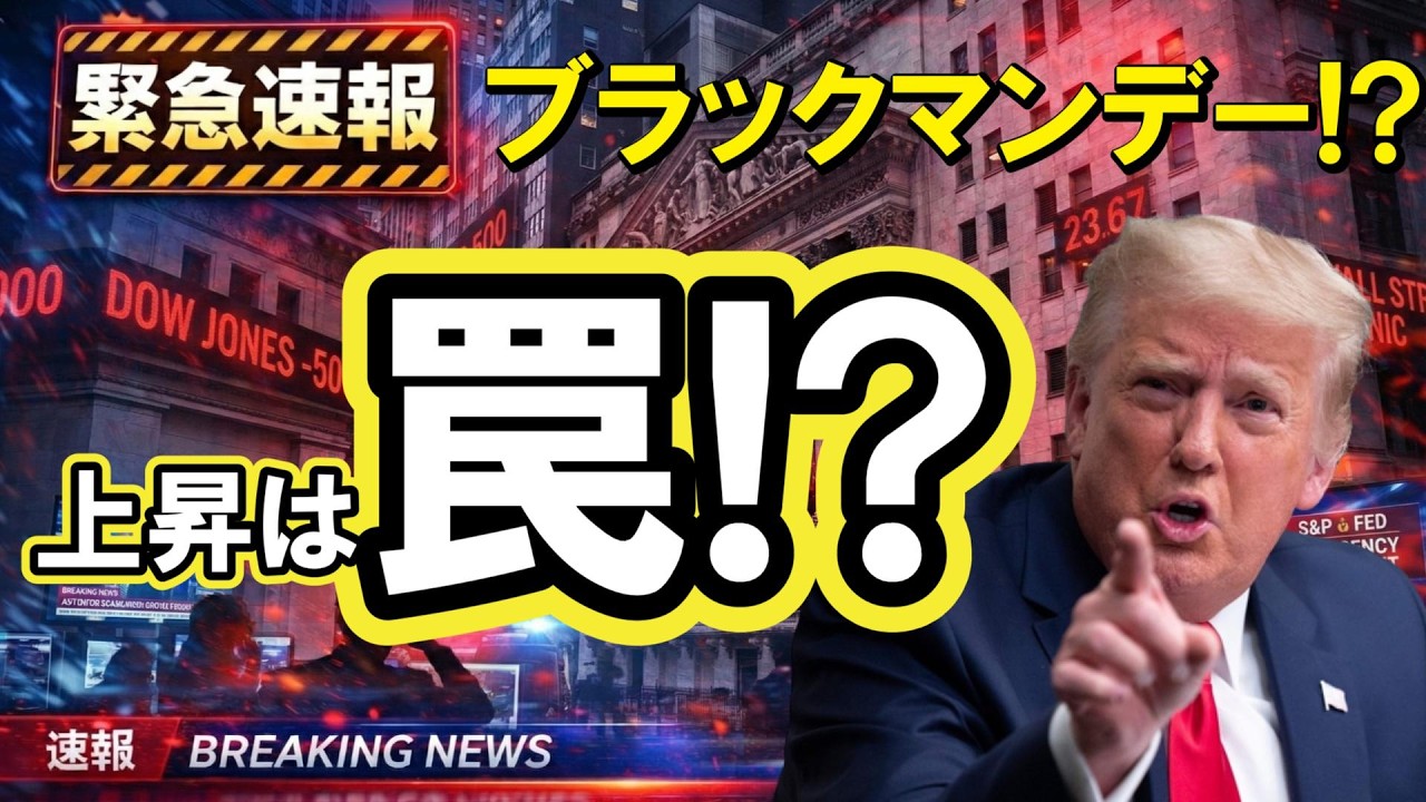 【緊急警報】中東リスクで株価はブラックマンデーか!?暗号資産市場も緊張高まる状況（朝活2118）