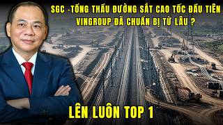 Ông Phạm Nhật Vượng đã chuẩn bị từ lâu. Tổng thầu đường sắt cao tốc đầu tiên của VN xuất trận ! 
