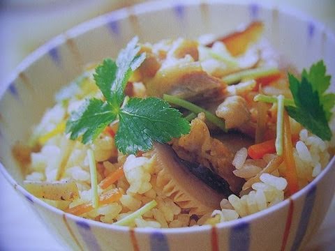 How to make Japanese food ''Takikomi Gohan''