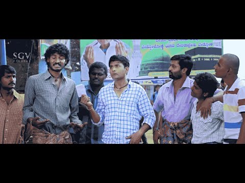 Sharan Gives Love Letter To Kalyani Teacher | Adhyaksha Movie | Sharan Scenes