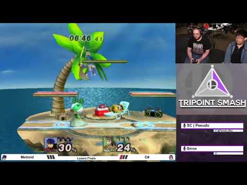C# (Zelda) vs metroid (Ike) - Tripoint Smash 73 P+ Losers Finals