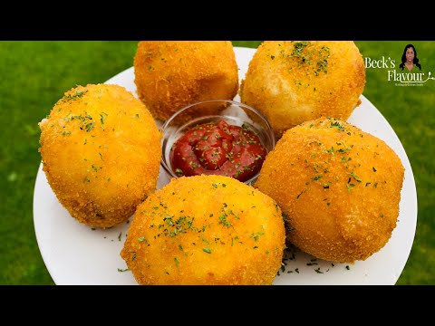 Stuffed Potato Balls | Potato Croquettes