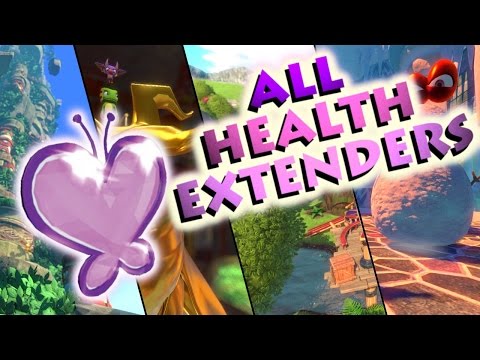Yooka-Laylee - ALL Health Extender Locations
