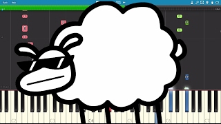 Beep Beep I'm A Sheep - Instrumental Remix - asdfmovie10 - LilDeuceDeuce Piano Cover