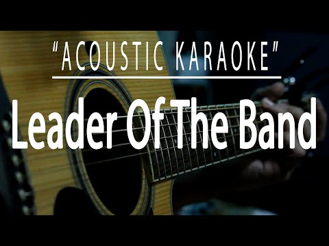 Leader of the band - Dan Fogelberg (Acoustic karaoke)