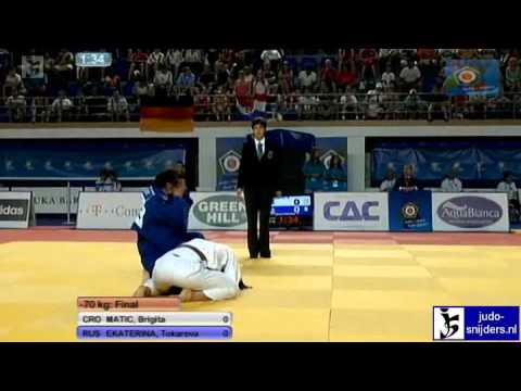 Brigita Matic (CRO) - Tokareva Ekaterina (RUS) [-70kg] final