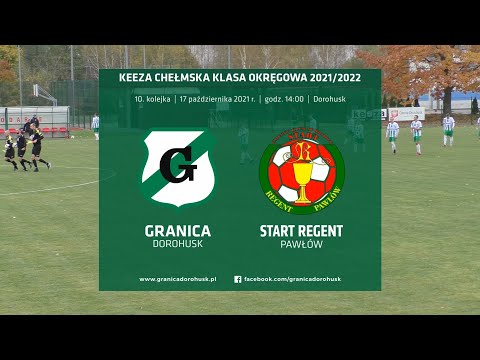 Skrót meczu: Granica Dorohusk - Start Regent Pawłów 7:1
