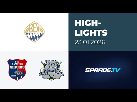 23.01.2026 - Highlights - ESC Kempten vs. Schweinfurt Mighty Dogs