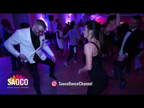 Rok Cerkvenik and Nera Kraljevic Salsa Dancing at Magic Slovenian Salsa Festival 2019, Sat 19.01.19