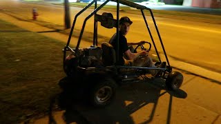 CHEAPEST GO KART On Craigslist First Drive!