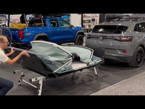 New Thule OUTSET Tent Attached to Car Hitch - Guaranteed Camping
