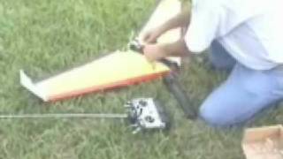 preview picture of video 'Kenny's Radial Powered Electric Zagi Flying RC Wing airplane aircraft uav plane fly sky'