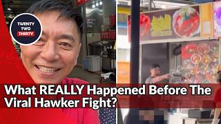 Huang Yiliang Hawker Centre Quarrel Sparks Debate Over Viral Public Conflicts