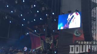 Tom Morello, Brad Wilk and Tim Commerford