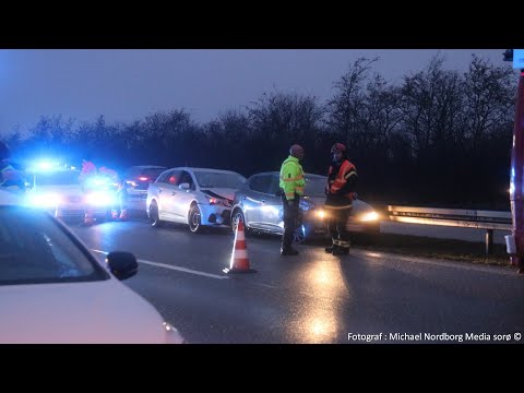 07.01.2020 Uheld på Motorvej skabte lang kø