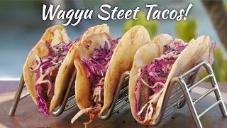 Wagyu Street Tacos! | These Tacos Are Fire! | Backyard Life