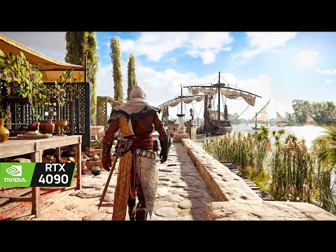 AC Origins Beyond all Limits! RTX 4090 - RAYTRACING - Max Settings [4K60FPS]