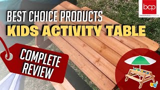 Best Choice Products | KIDS 3-in-1 Activity Table Review