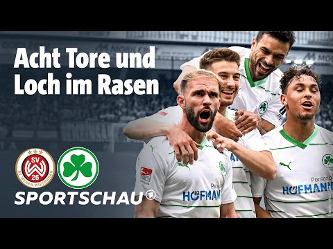 SV Wehen Wiesbaden – SpVgg Greuther Fürth Highlights 2. Bundesliga, 31. Spieltag | Sportschau