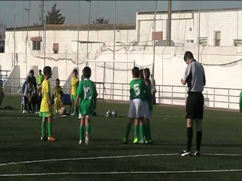Segundo gol del CD Rota en Sánlucar 21 de enero de 2012