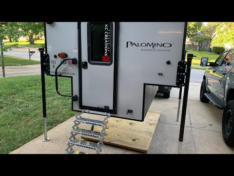Brophy Truck Camper Stairs! Install onto Palomino SS-550!