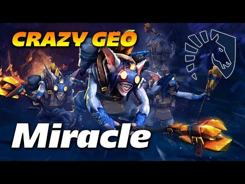 Miracle Meepo Crazy Geomancer | Dota 2 Pro Gameplay