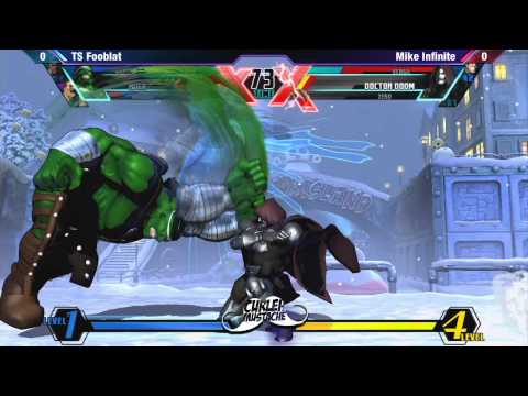 UMVC3 TS Fooblat vs Mike Infinite - Curleh Mustache 5