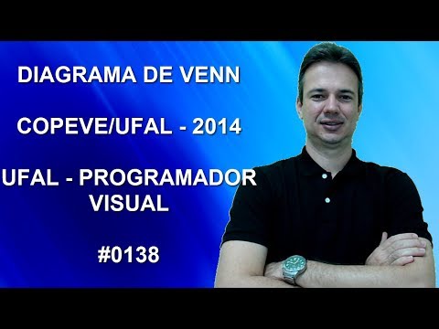 0138 - COPEVE/UFAL - 2014 - UFAL - DIAGRAMA DE VENN (www.gurudamatematica.com.br)