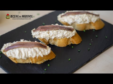 PINTXOS de BONITO del NORTE ENCEBOLLADO y ANCHOA - Pintxos Vascos Fáciles #64
