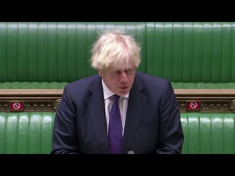 British PM Boris Johnson says lockdown will be slowly unwrapped