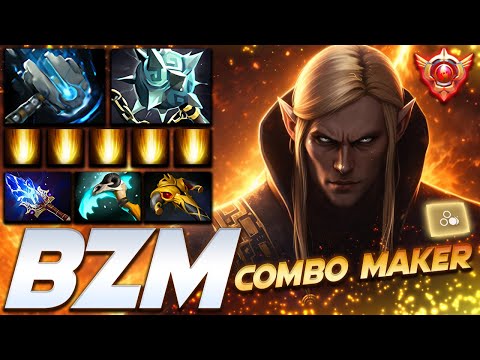 BZM INVOKER COMBO MAKER - Dota 2 Pro Gameplay [Watch & Learn]