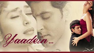 Download lagu Yaadein Yaad Aati Hai | Yaadein | Hrithik Roshan, Kareena Kapoor & Jackie Shroff | Hariharan mp3 Download lagu Yaadein Yaad Aati Hai | Yaadein | Hrithik Roshan, Kareena Kapoor & Jackie Shroff | Hariharan mp3