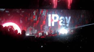 Run Like Hell - Roger Waters The Wall Tour Opening Toronto Sept. 16/2010