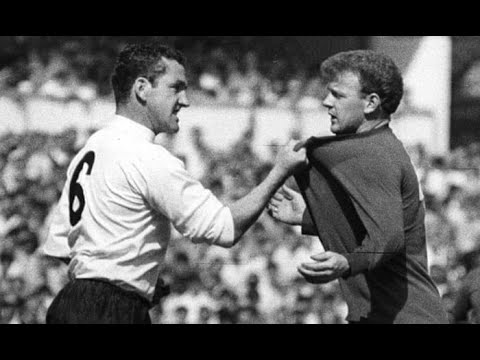 Dave Mackay vs Leicester FA Cup Final 1961 (All Touches & Actions)