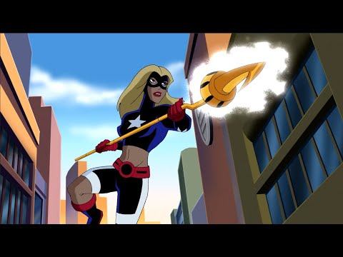 Stargirl (DCAU) Powers and Fight Scenes - Justice League Unlimited